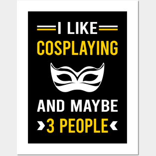 3 People Cosplaying Cosplay Cosplayer Posters and Art